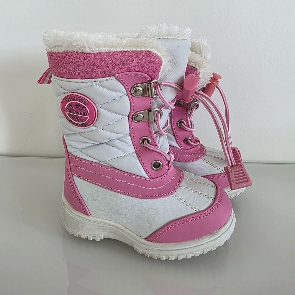 Adorable Totes “Winter Survivor” Toddler Snow Boots 👧❄️